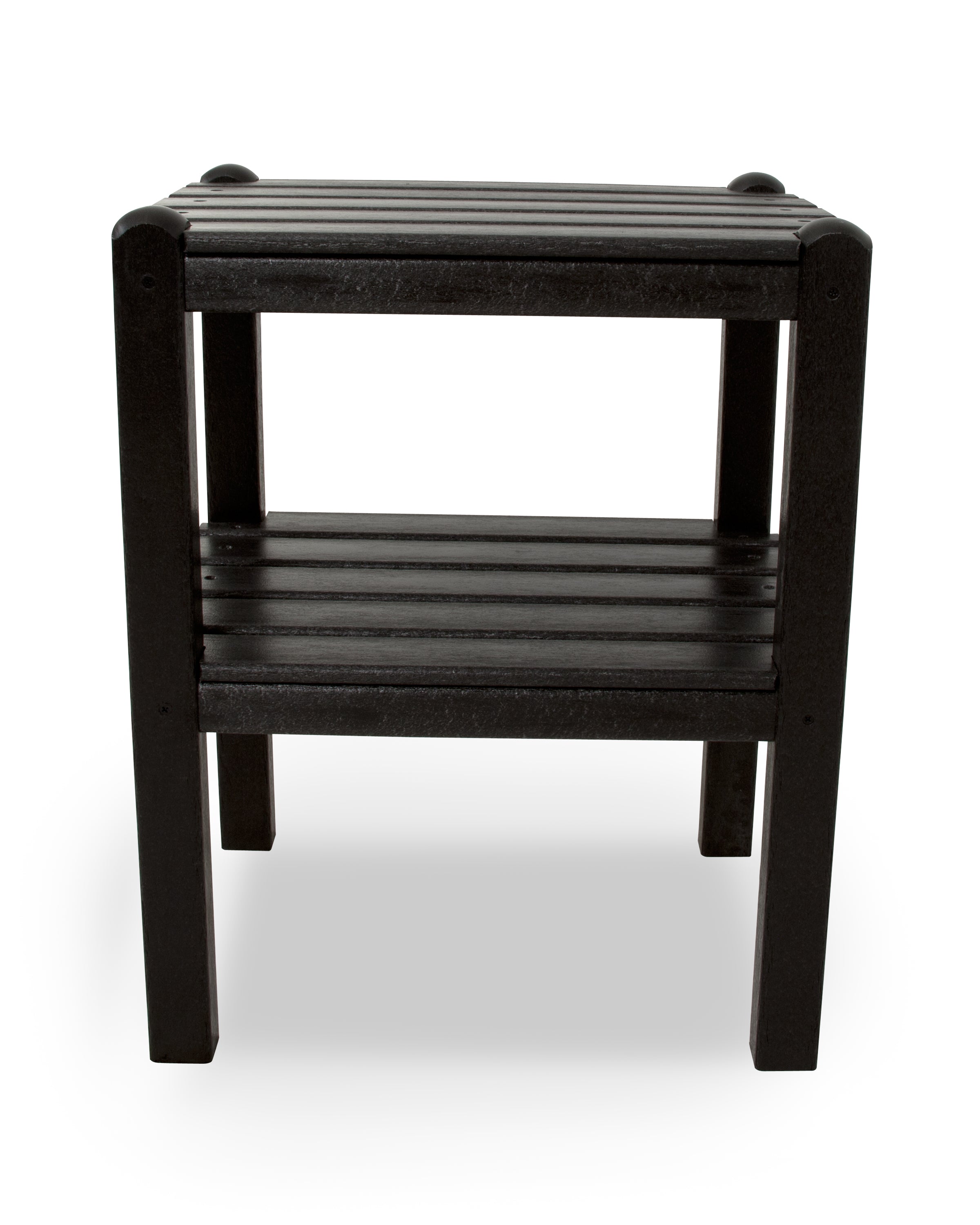POLYWOOD Two Shelf Side Table
