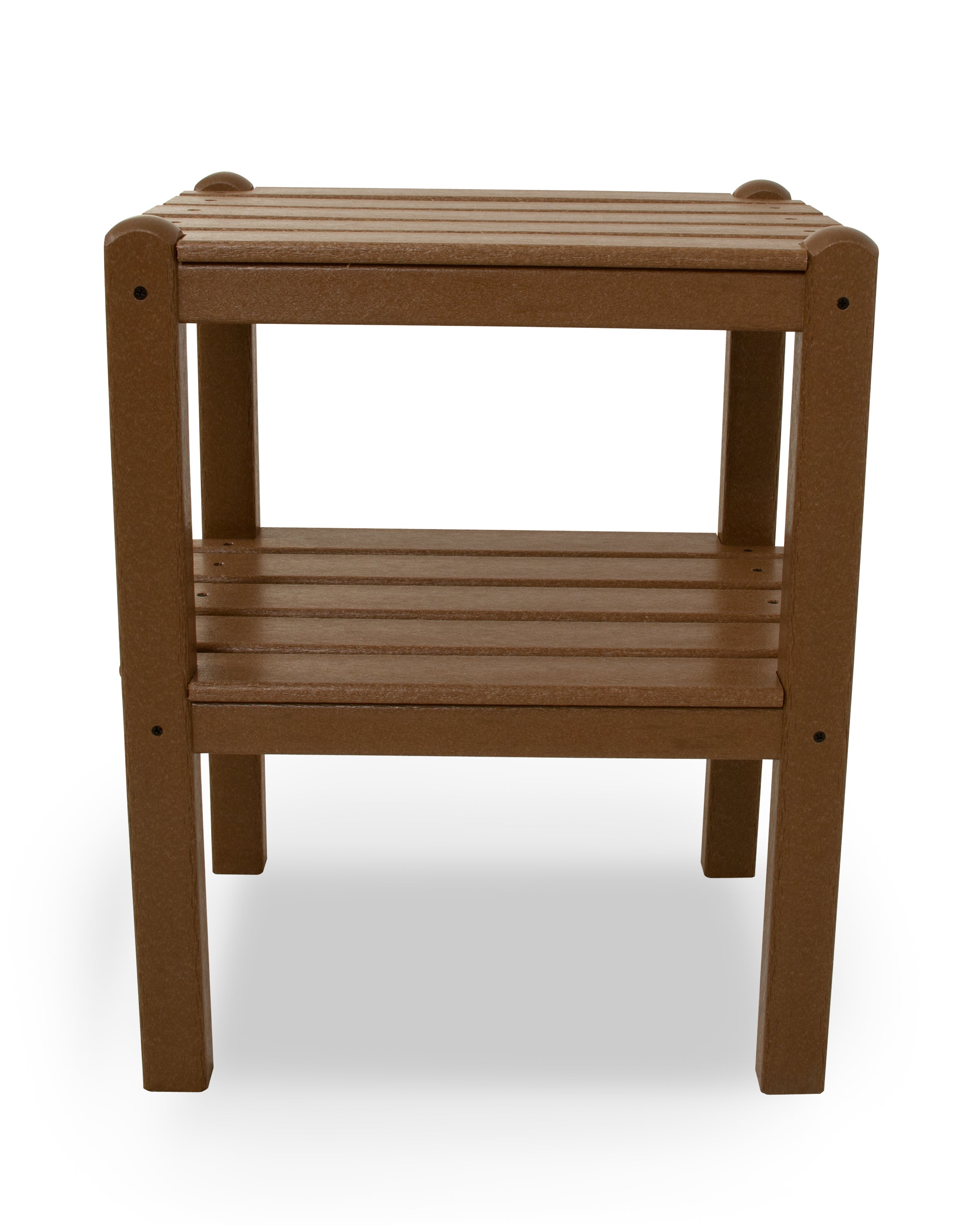 POLYWOOD Two Shelf Side Table