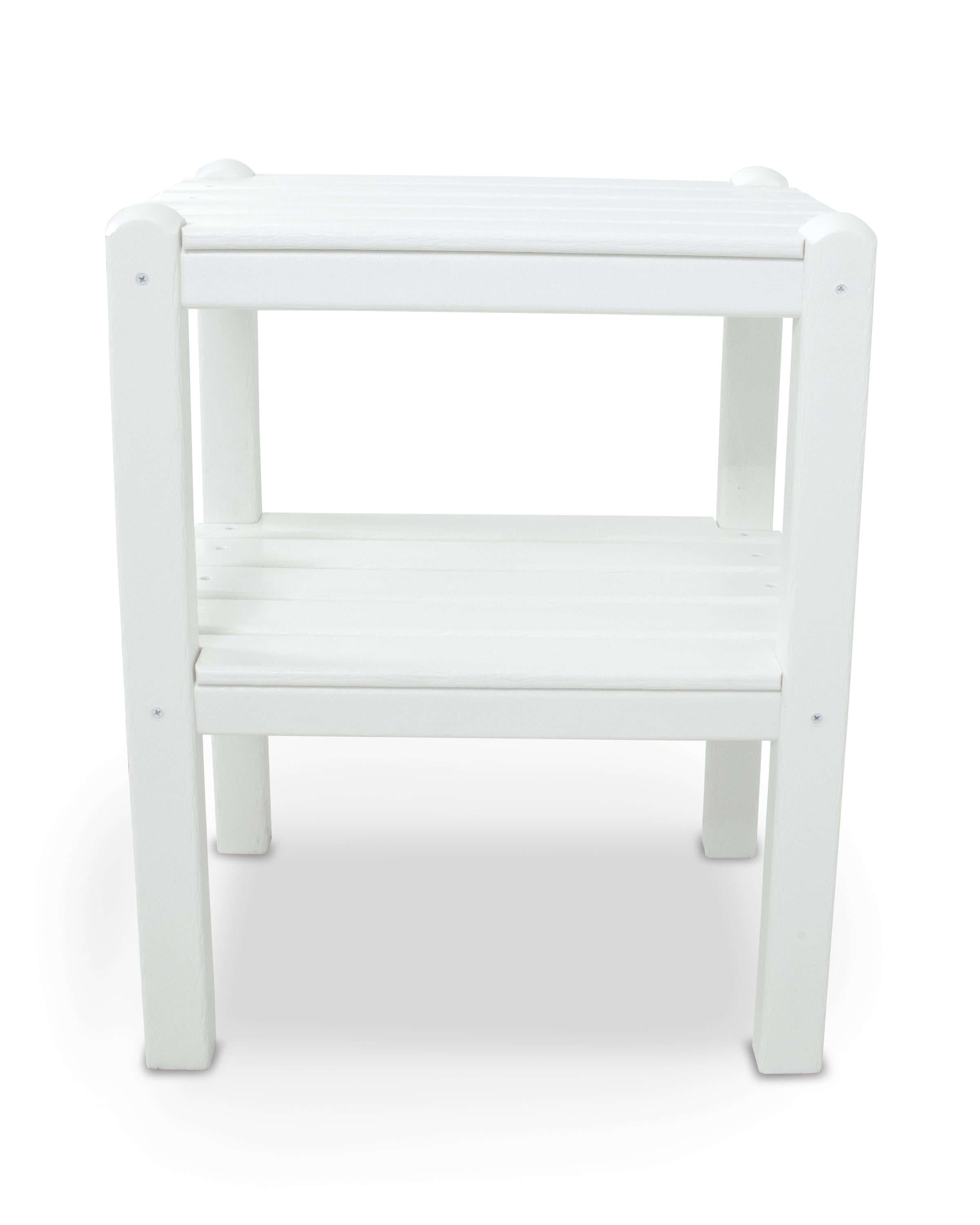 POLYWOOD Two Shelf Side Table