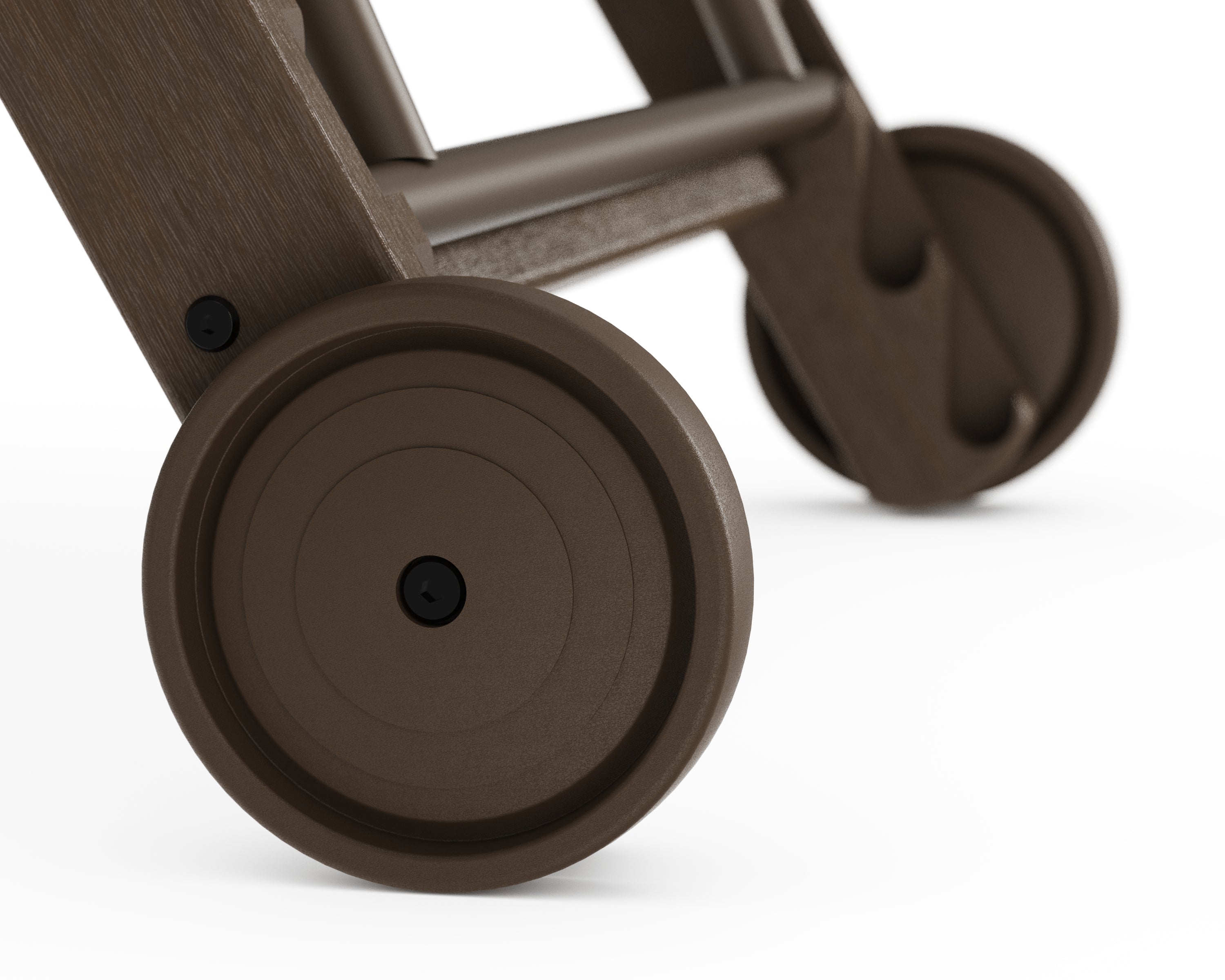 POLYWOOD Vineyard Chaise with Arms and Wheels