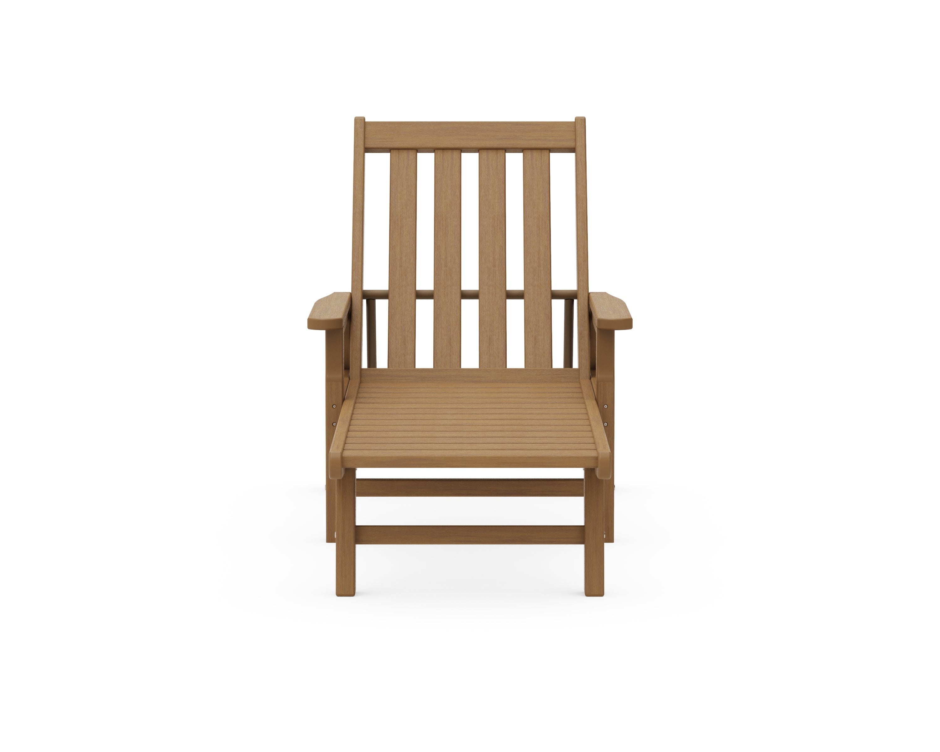POLYWOOD Vineyard Chaise with Arms and Wheels