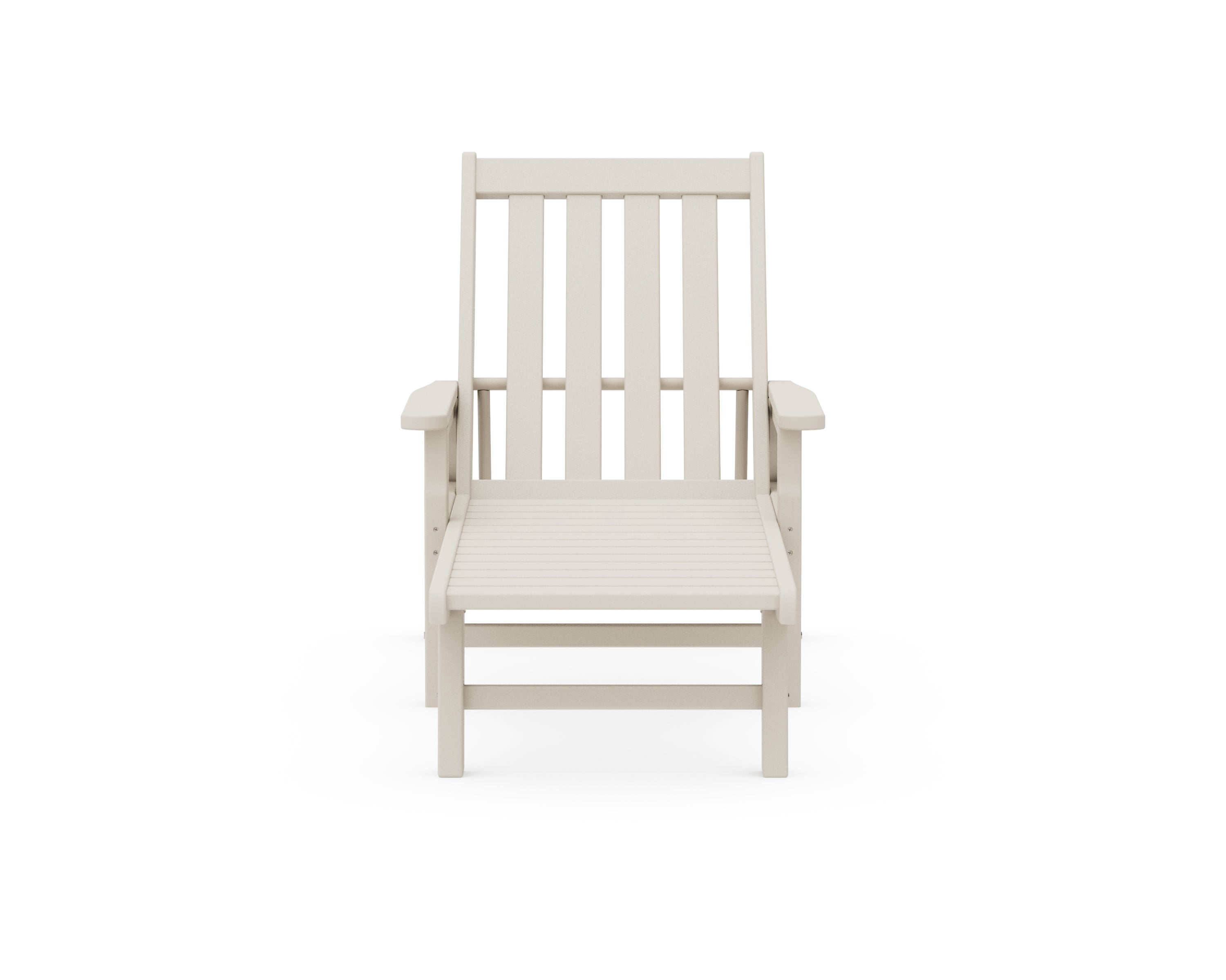 POLYWOOD Vineyard Chaise with Arms and Wheels