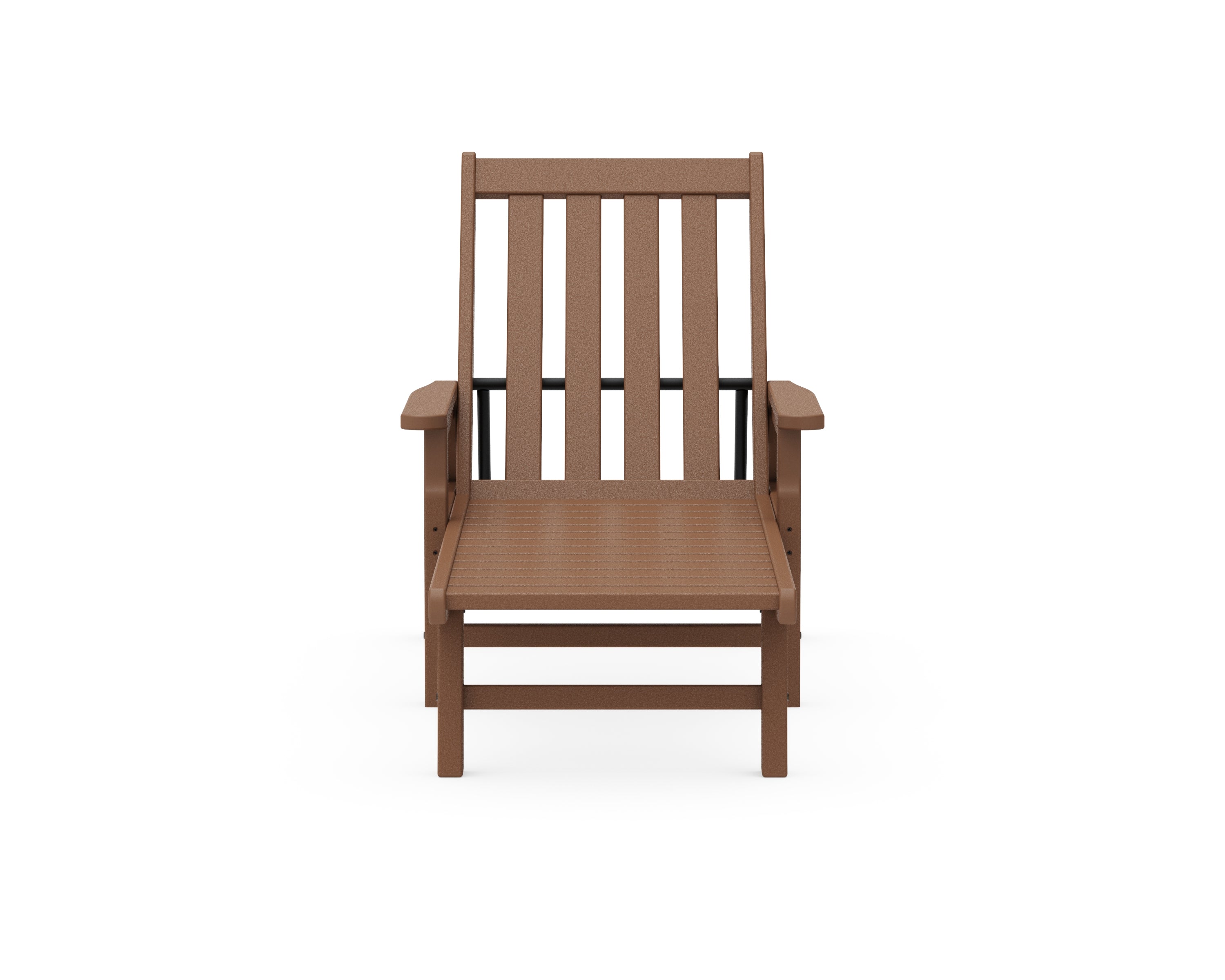 POLYWOOD Vineyard Chaise with Arms and Wheels