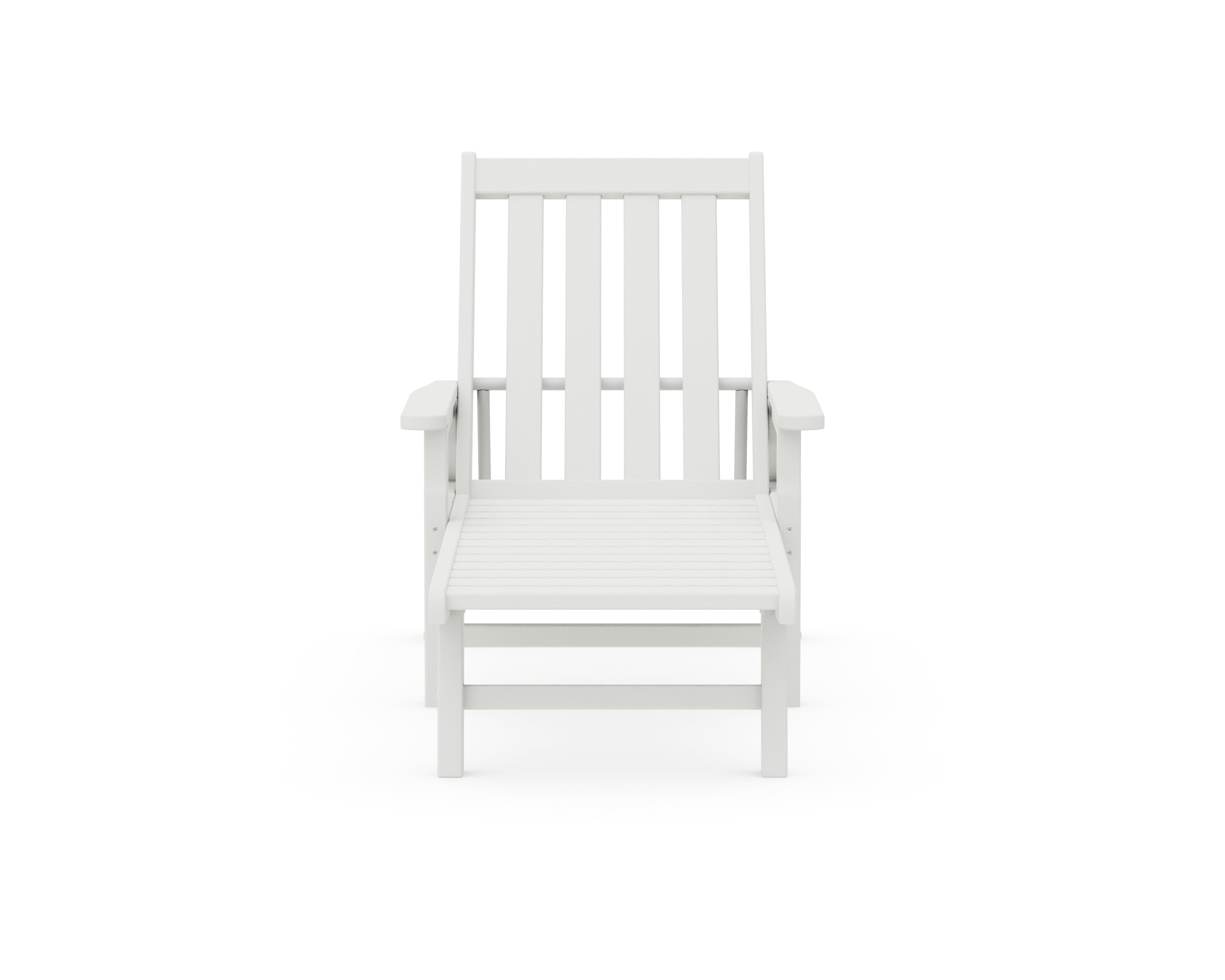 POLYWOOD Vineyard Chaise with Arms and Wheels