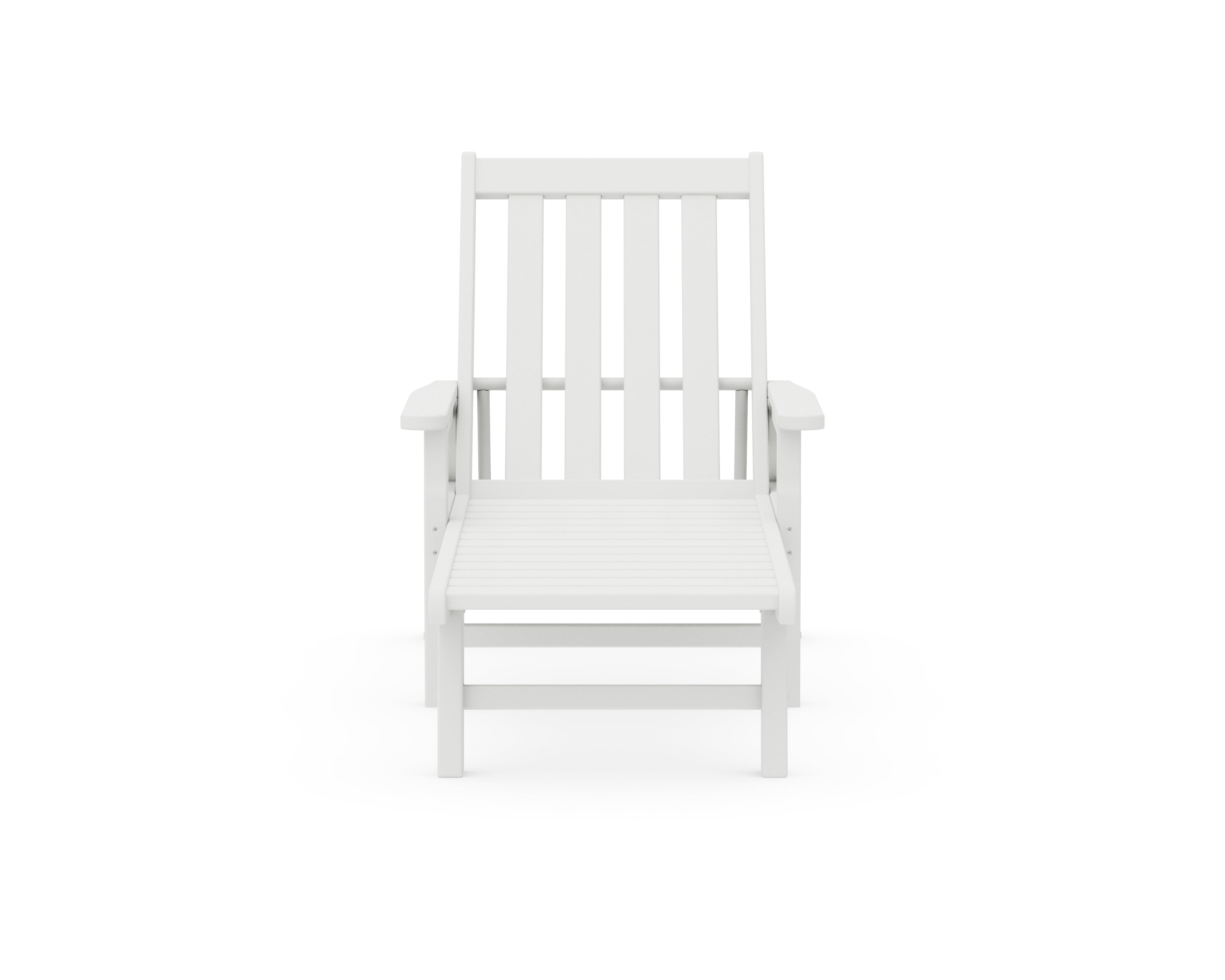 POLYWOOD Vineyard Chaise with Arms and Wheels