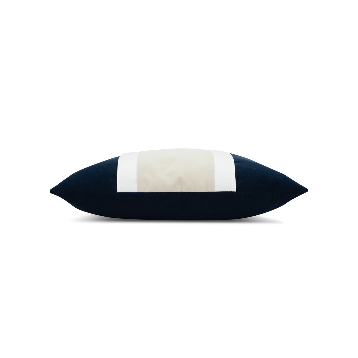 Elaine Smith Tradition Midnight outdoor pillow, navy - view 4