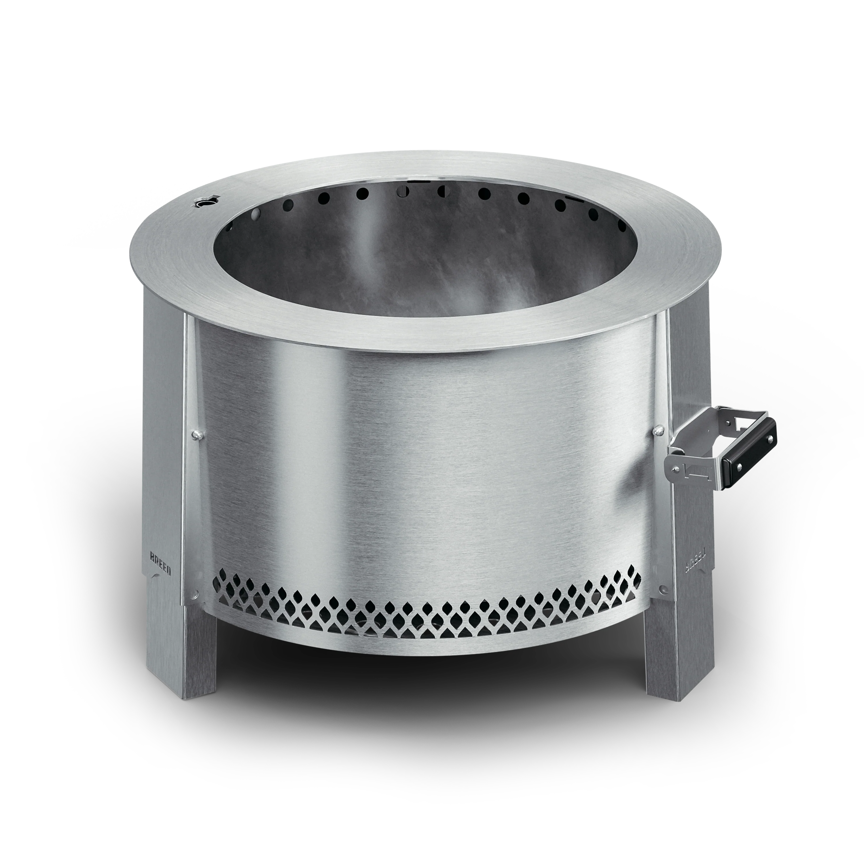 Breeo Y Series Portable Smokeless Fire Pit - Stainless Steel