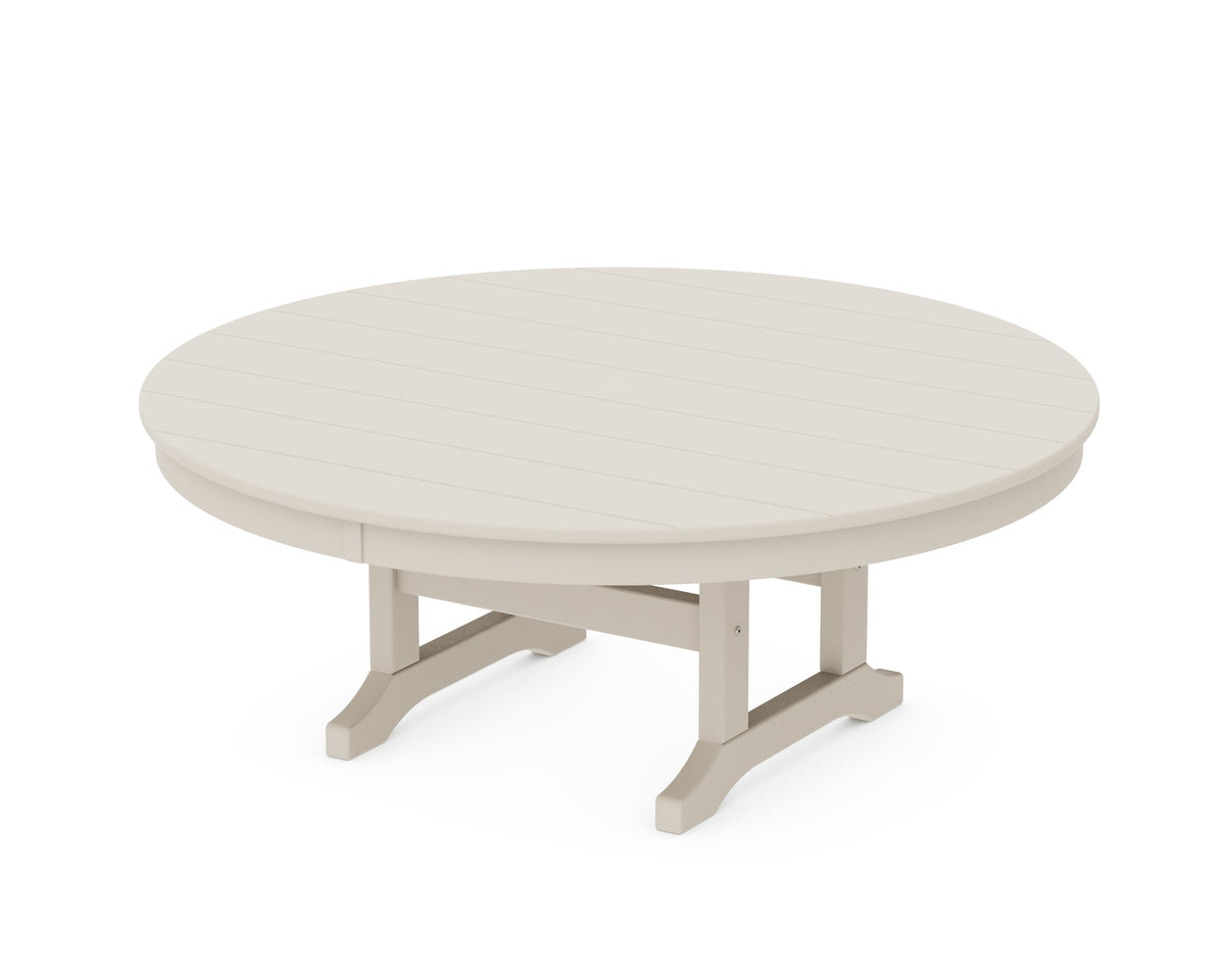 POLYWOOD Round 48" Conversation Table in Sand