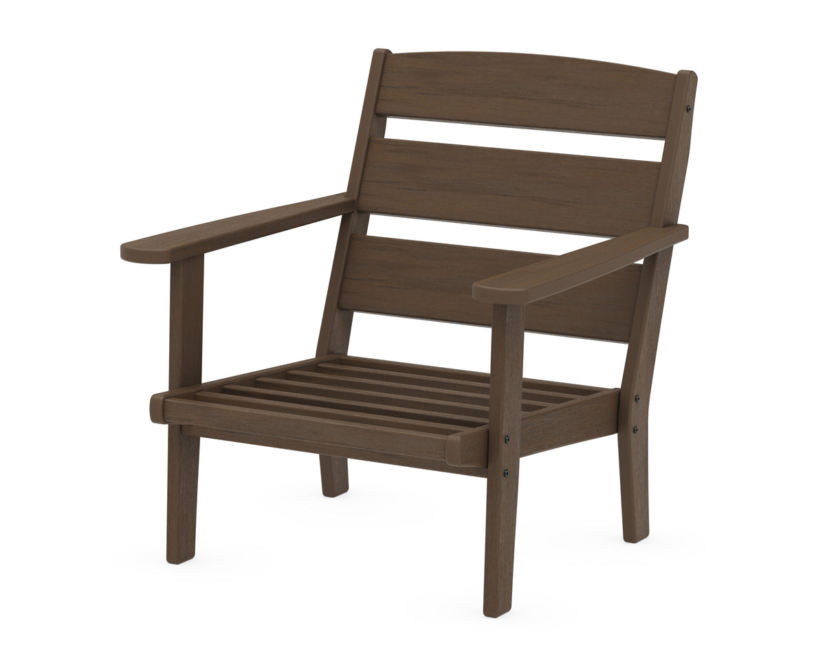 POLYWOOD Lakeside Deep Seating Chair Frame in Kona