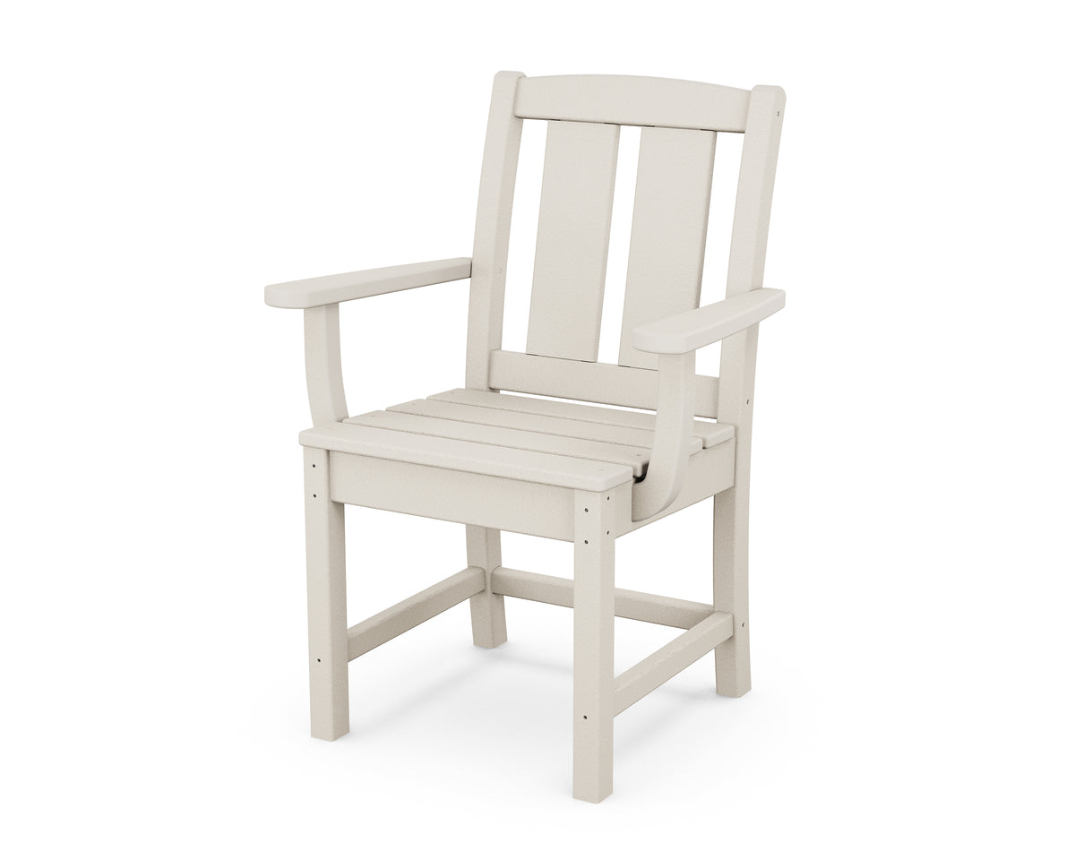 POLYWOOD Mission Dining Arm Chair in Sand