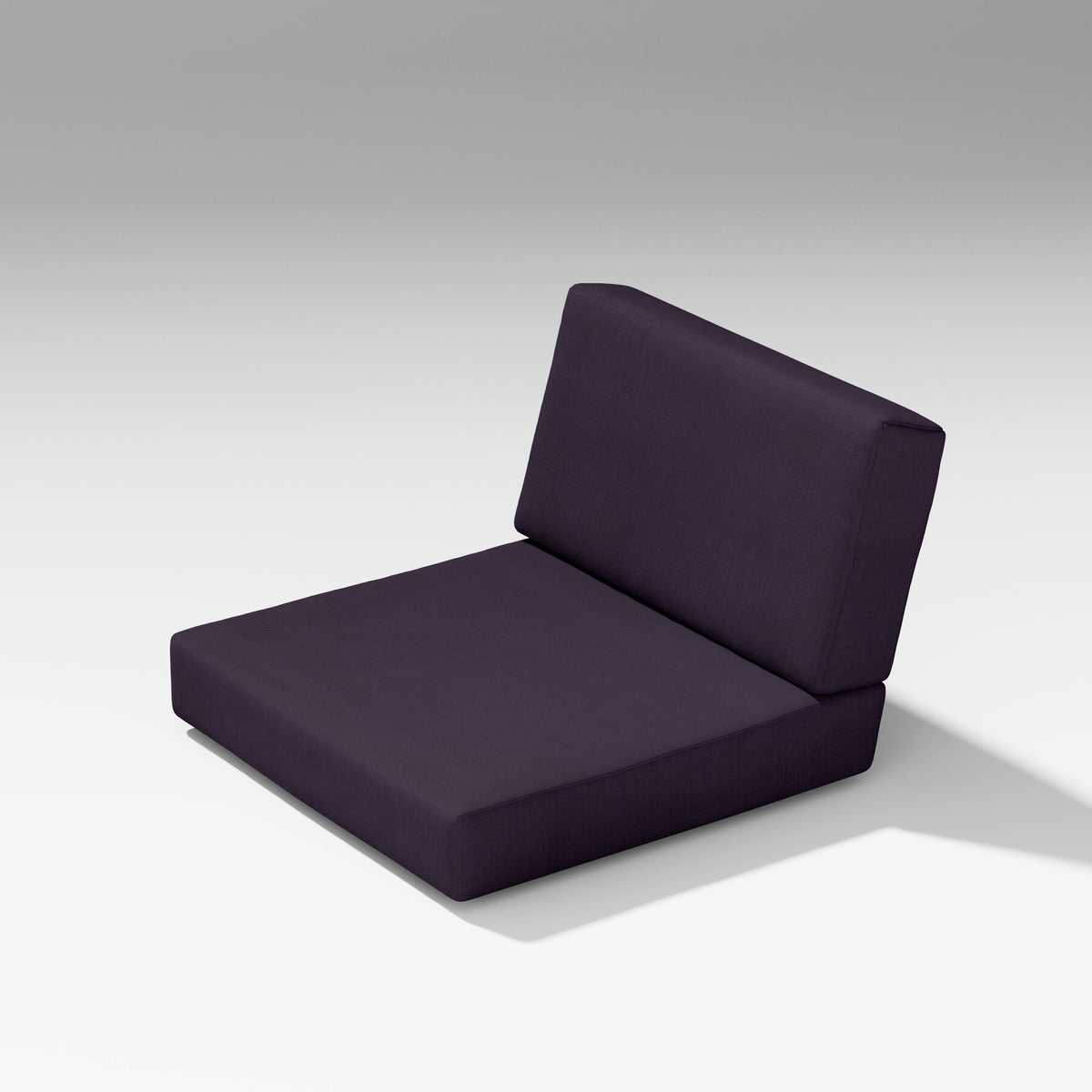 POLYWOOD PW Designer Series Latitude Modular Seat/Back Cushions in Navy Linen