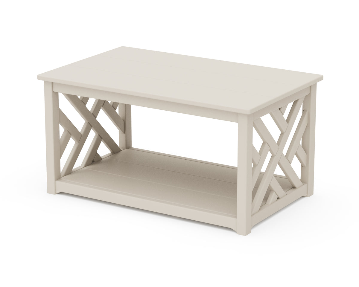 POLYWOOD Chippendale Coffee Table in Sand
