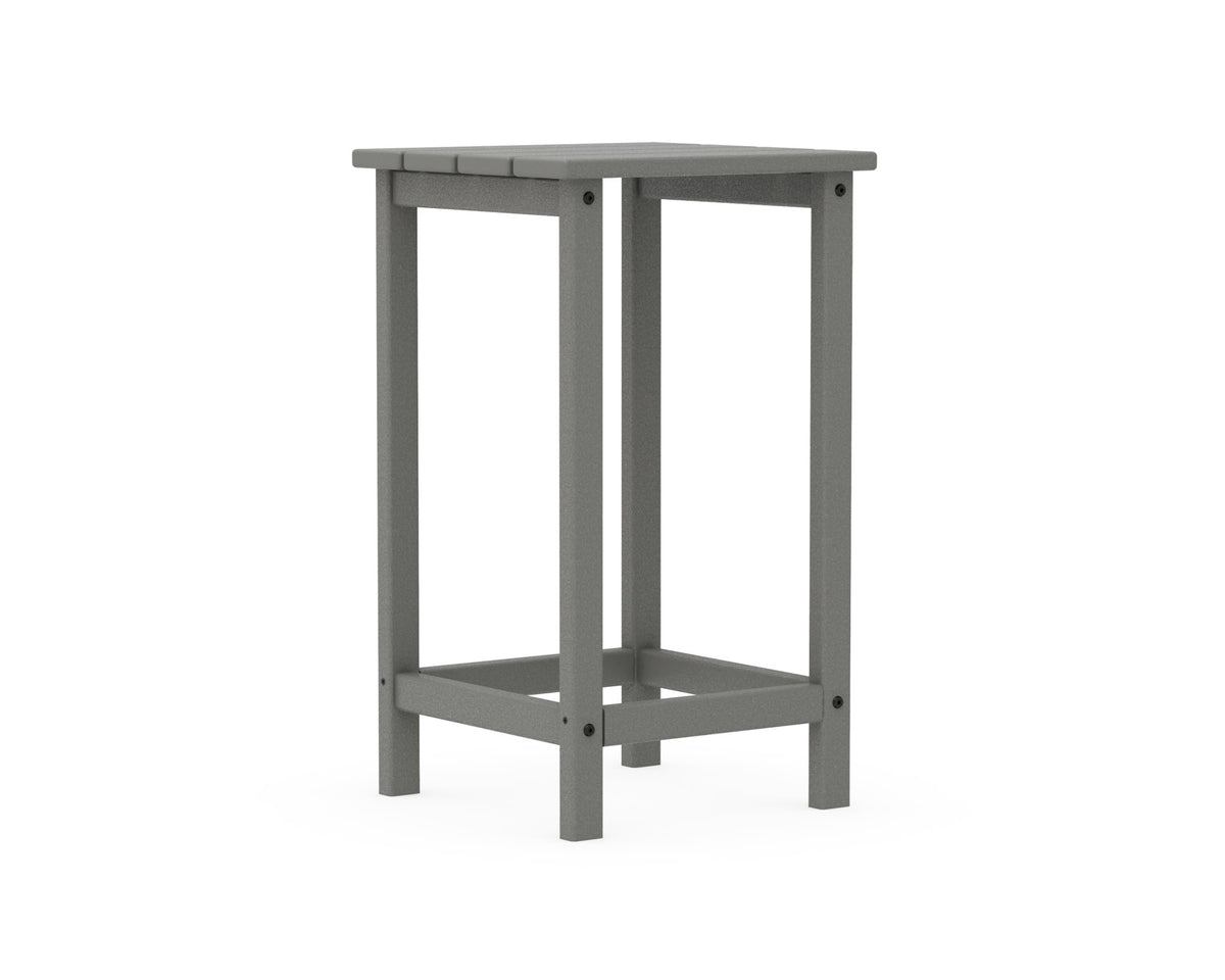 POLYWOOD Long Island 26" Counter Side Table angle view