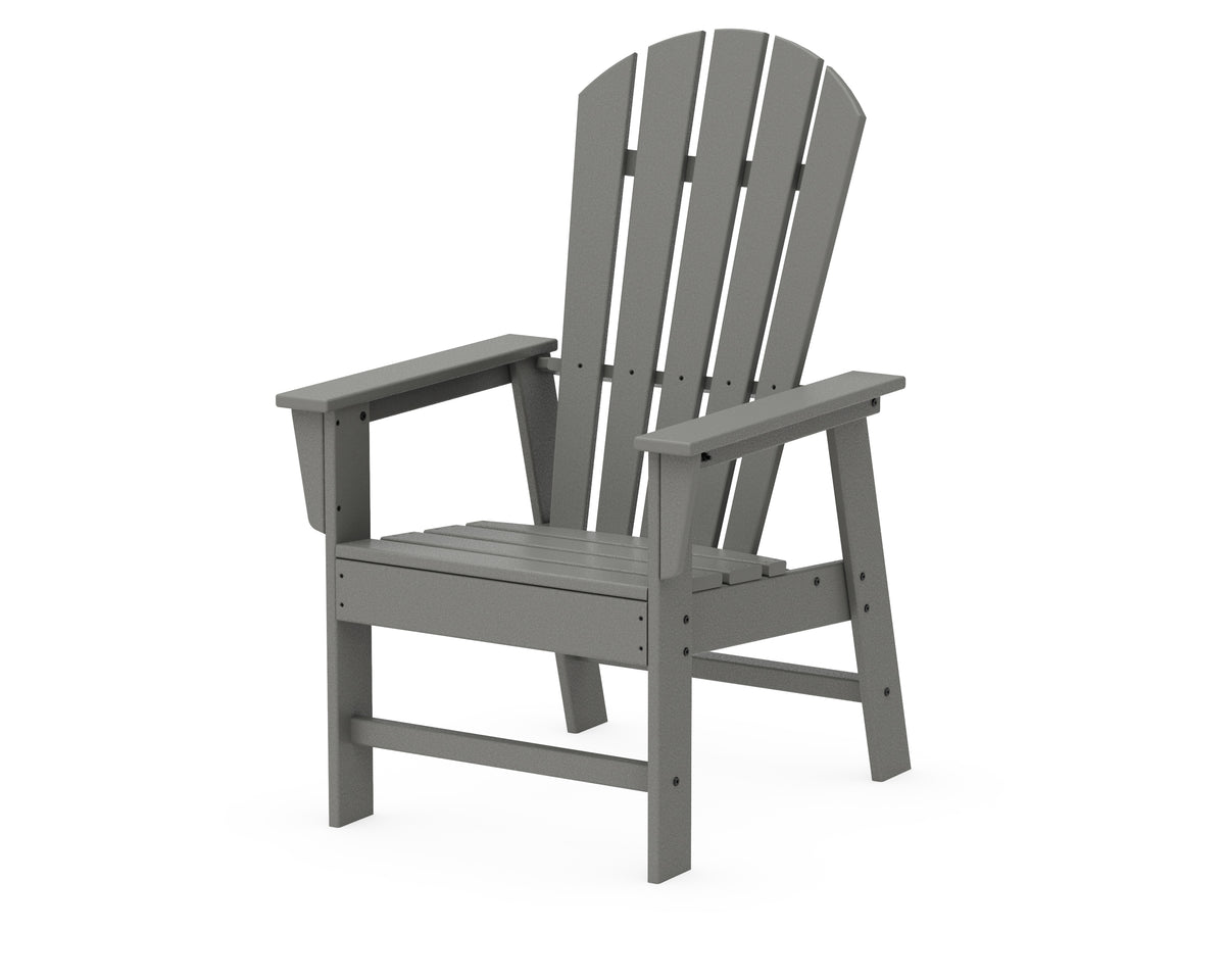 POLYWOOD South Beach Casual Chair in Slate Grey