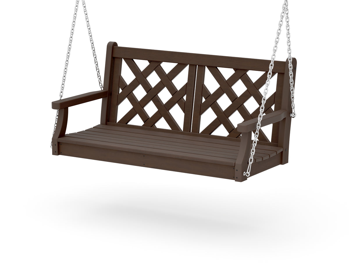 POLYWOOD Wovendale 48" Swing in Kona