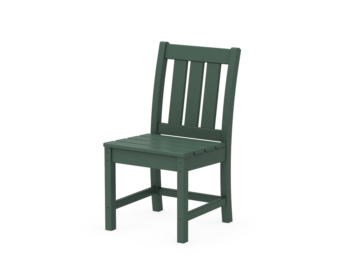 POLYWOOD Oxford Dining Side Chair in Green
