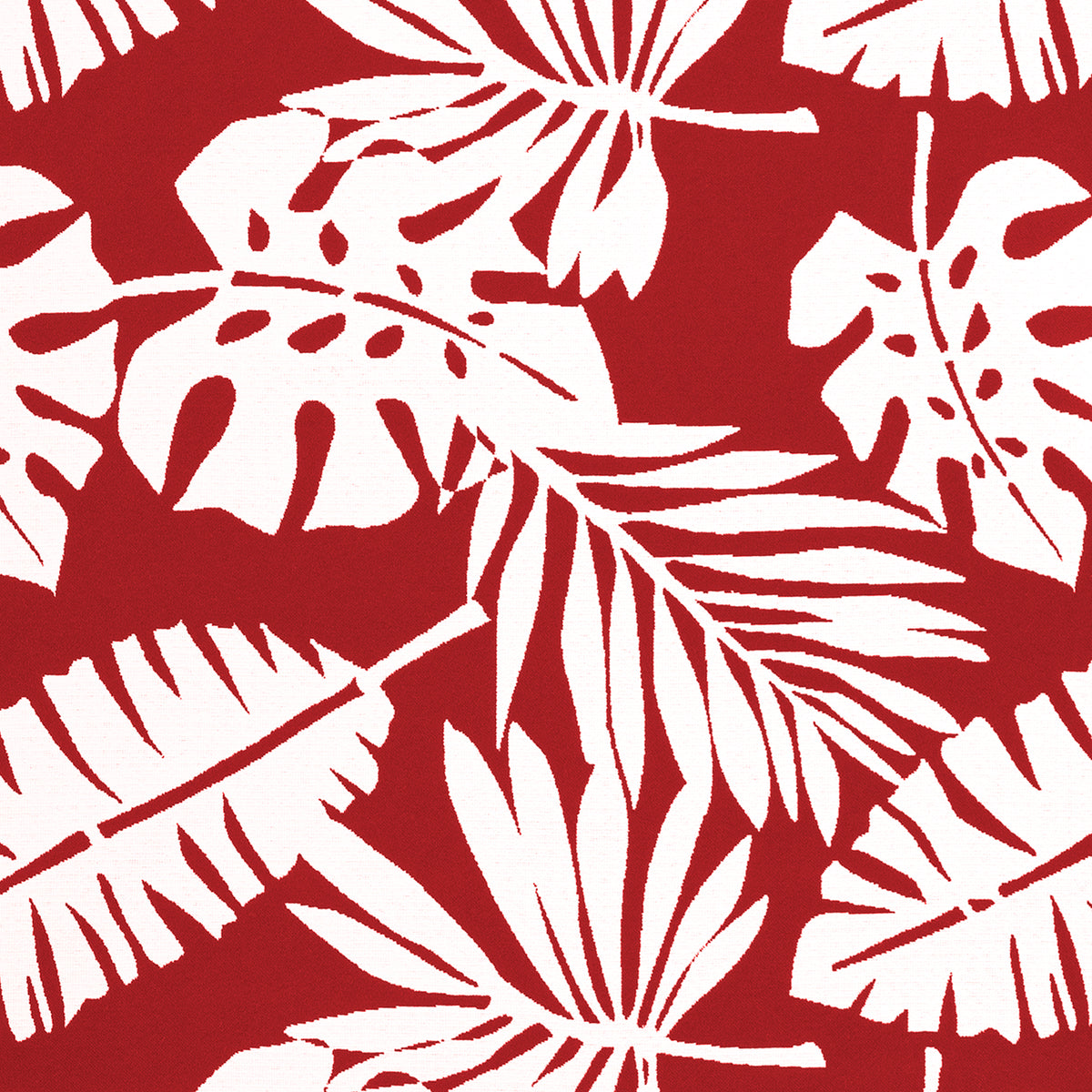 POLYWOOD Estate Dining Seat Pad in Leaf Crimson