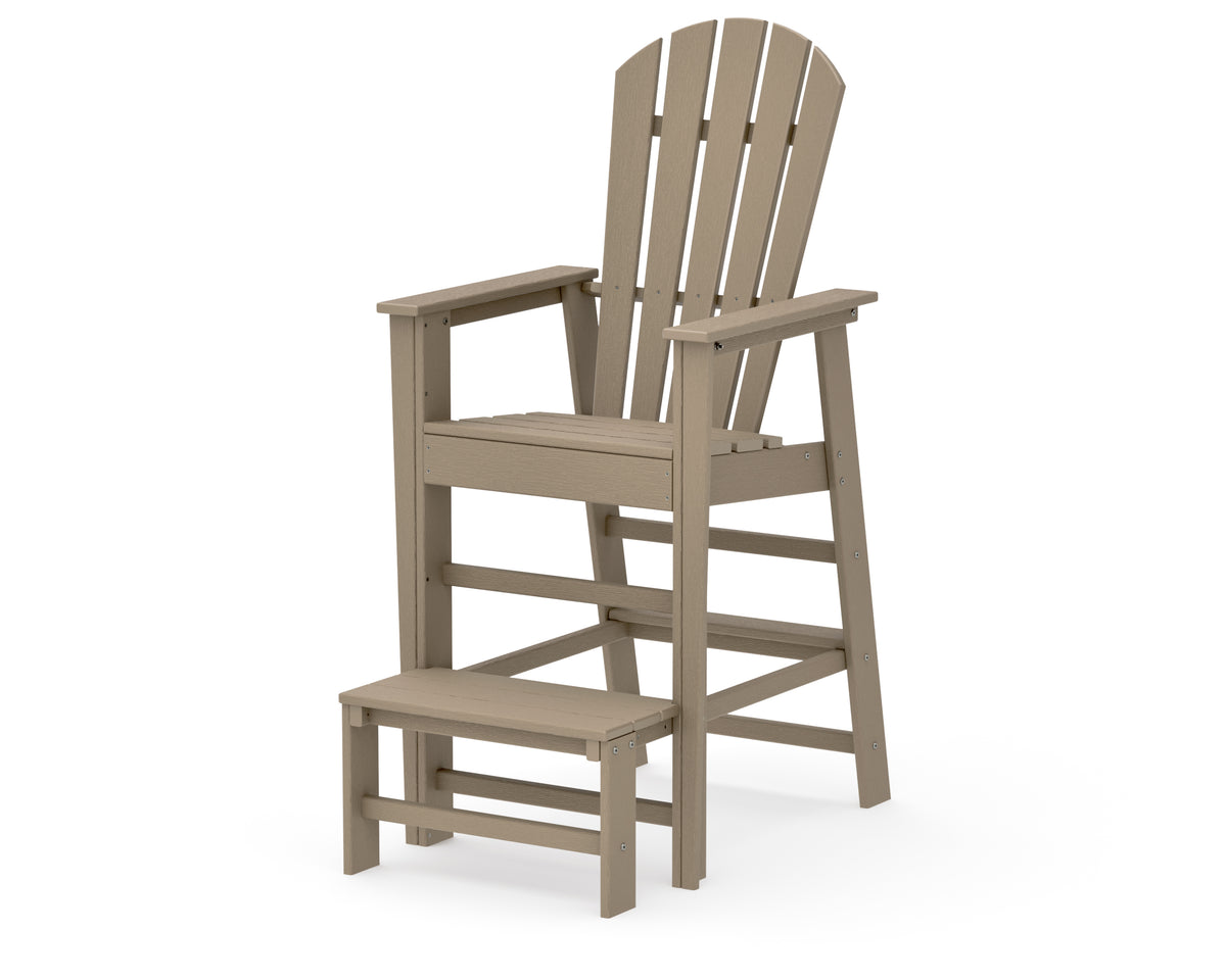 POLYWOOD South Beach Lifeguard Chair in Vintage Sahara