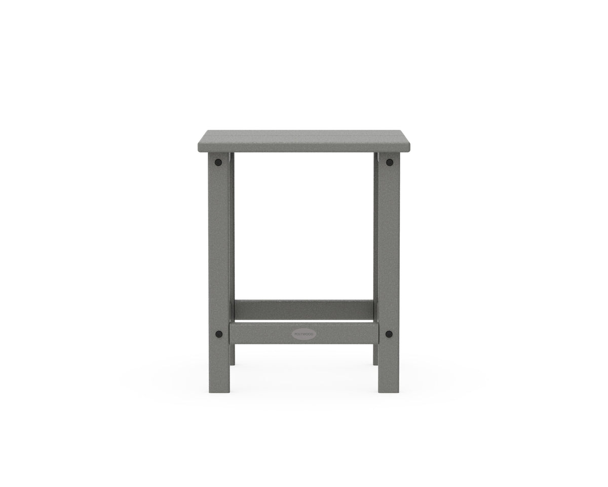 POLYWOOD Studio Square Side Table angle view