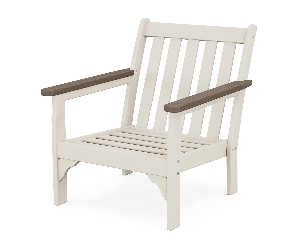 POLYWOOD Vineyard Chair Frame in Sand / Kona