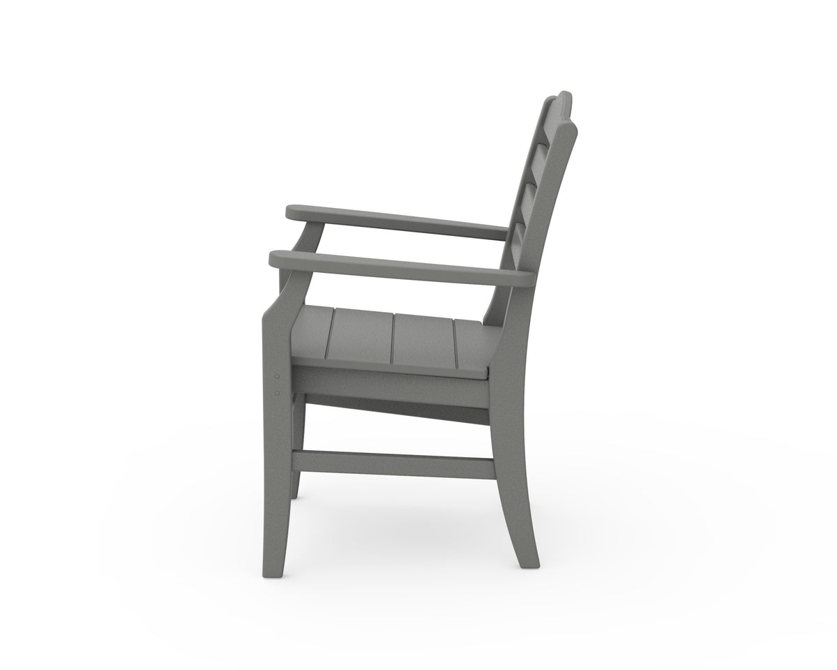 POLYWOOD Savannah Dining Arm Chair angle view