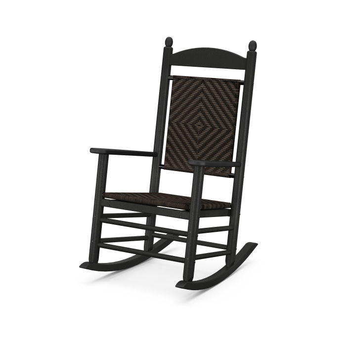 POLYWOOD Jefferson Woven Rocking Chair