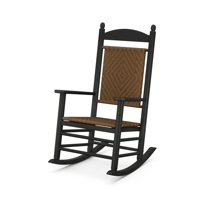 POLYWOOD Jefferson Woven Rocking Chair