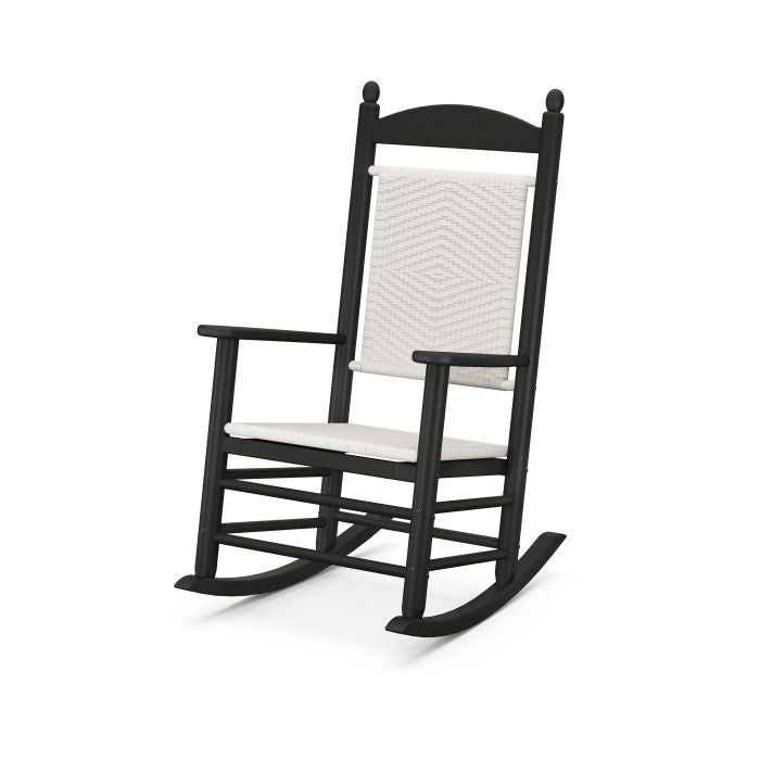 POLYWOOD Jefferson Woven Rocking Chair