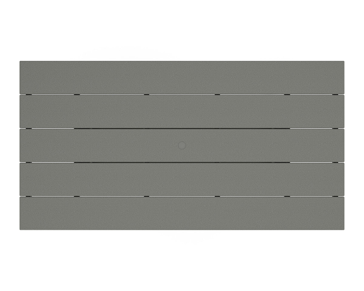 POLYWOOD Farmhouse Trestle 37" x 72" Dining Table angle view