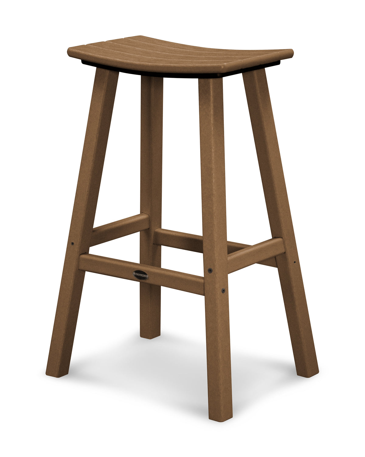 POLYWOOD Traditional 30" Saddle Bar Stool