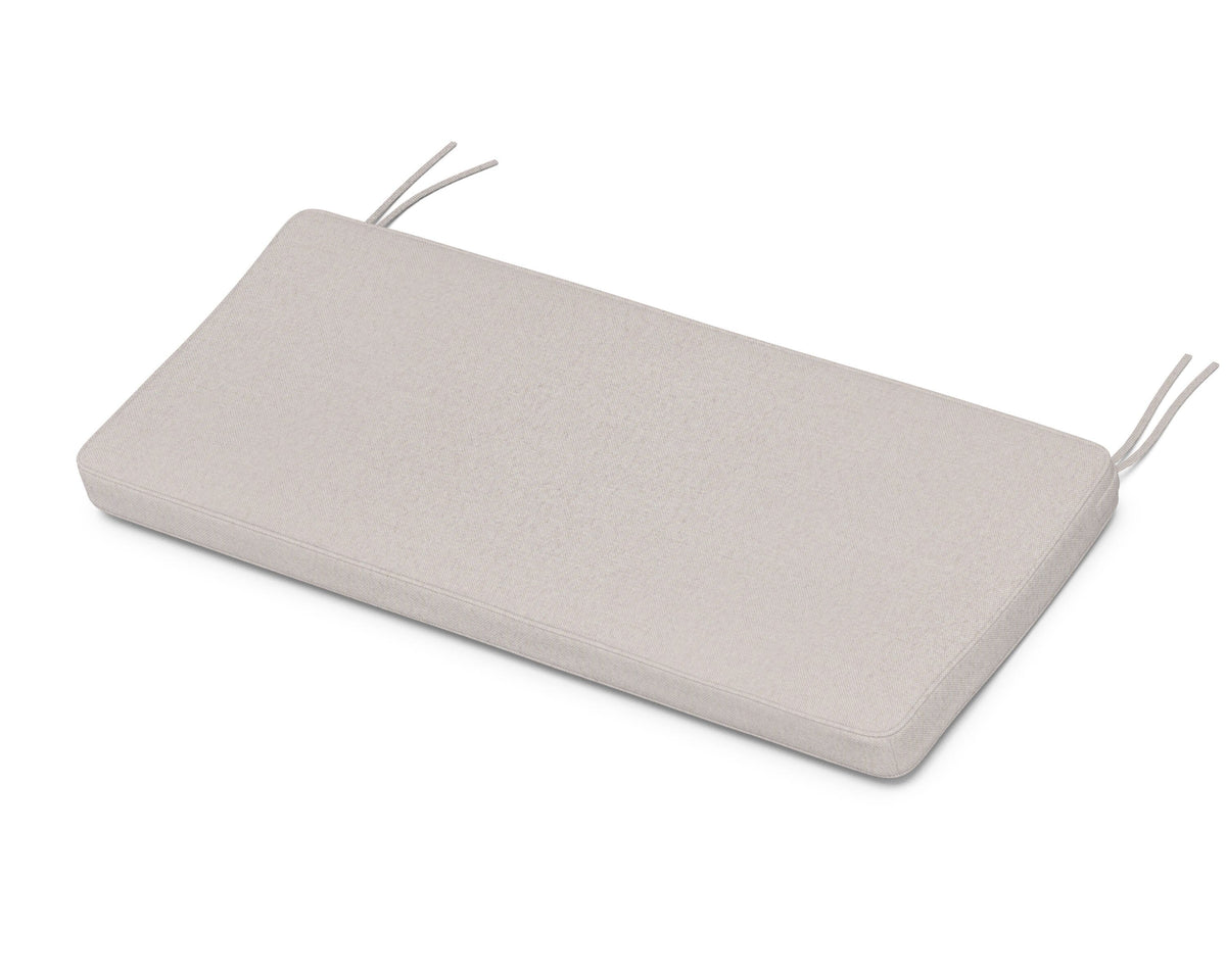 POLYWOOD Chinoiserie 48" Bench Seat Cushion in Dune Burlap