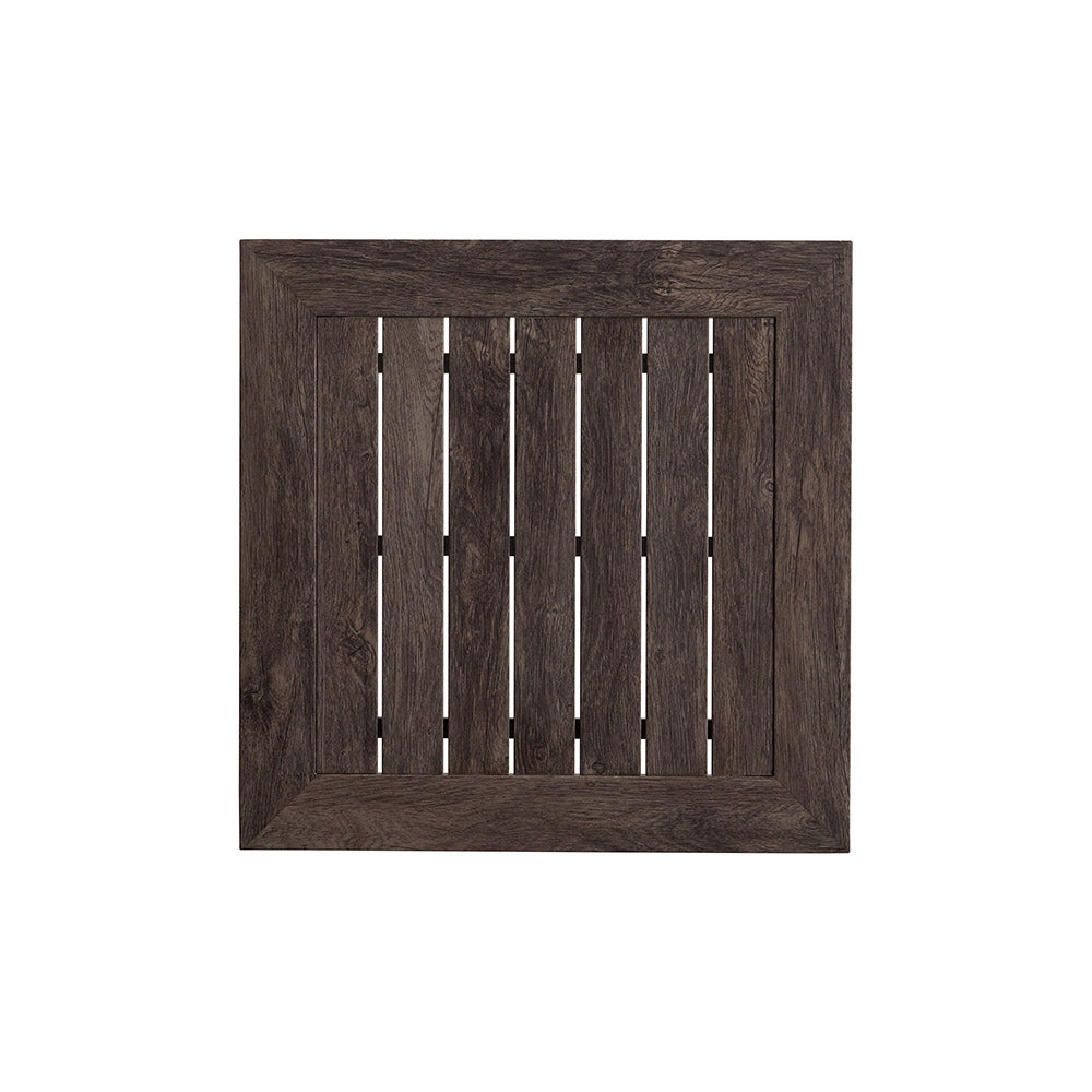 Lloyd Flanders Frontier 24" Square End Table, lifestyle photo 3