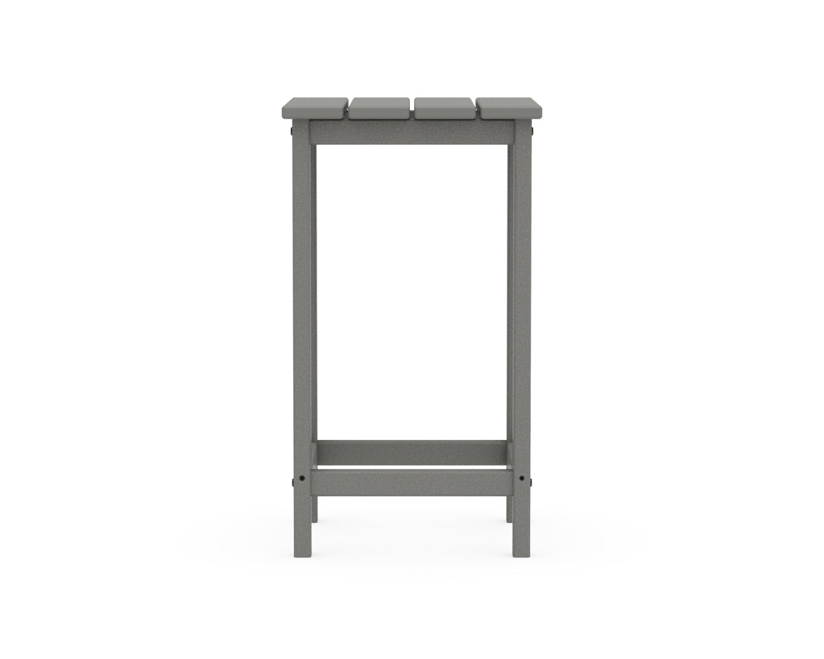 POLYWOOD Long Island 26" Counter Side Table angle view