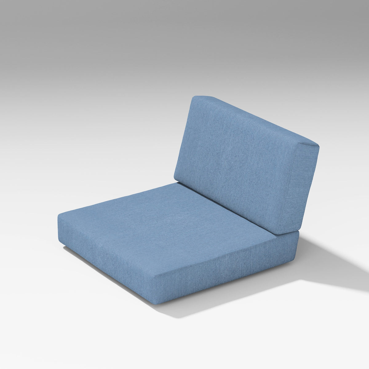 POLYWOOD PW Designer Series Latitude Modular Seat/Back Cushions in Sky Blue