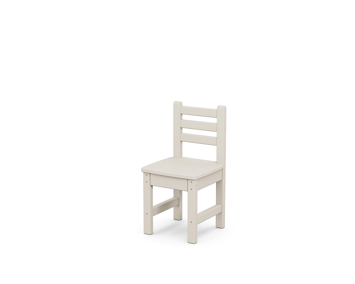 POLYWOOD Toddler Lakeside Dining Chair in Sand