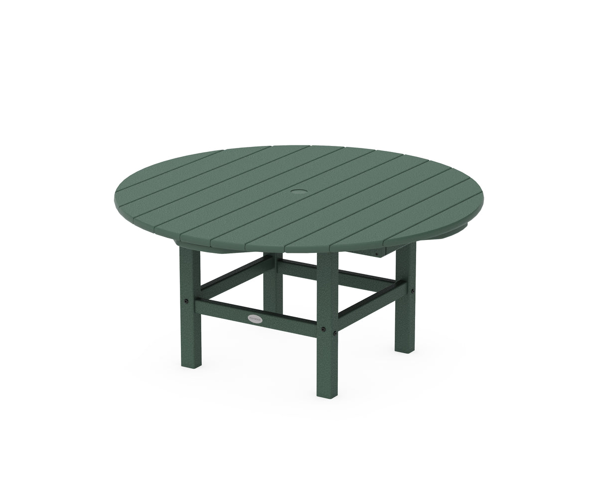 POLYWOOD Round 37" Conversation Table in Green