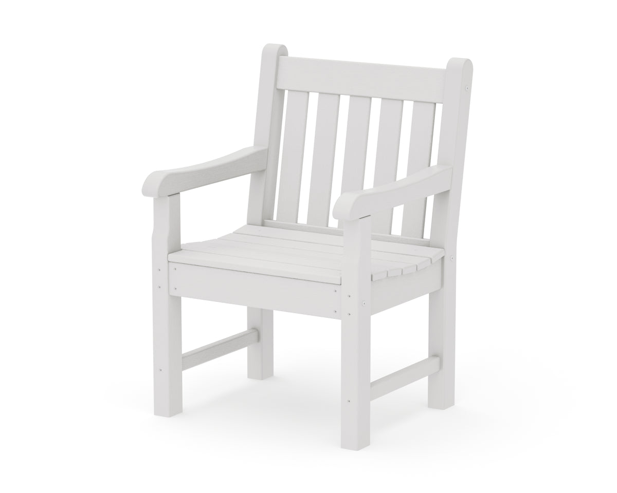 POLYWOOD Rockford Garden Arm Chair in Vintage White