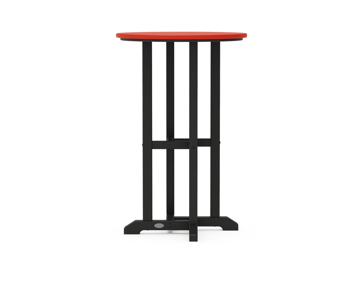POLYWOOD Contempo 24" Round Counter Table angle view