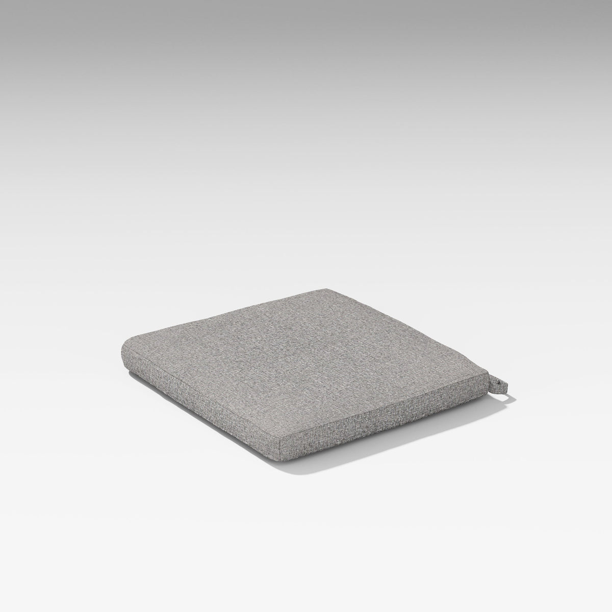 POLYWOOD Elevate Dining Chair Quick-Dry Seat Pad in Grey Mist