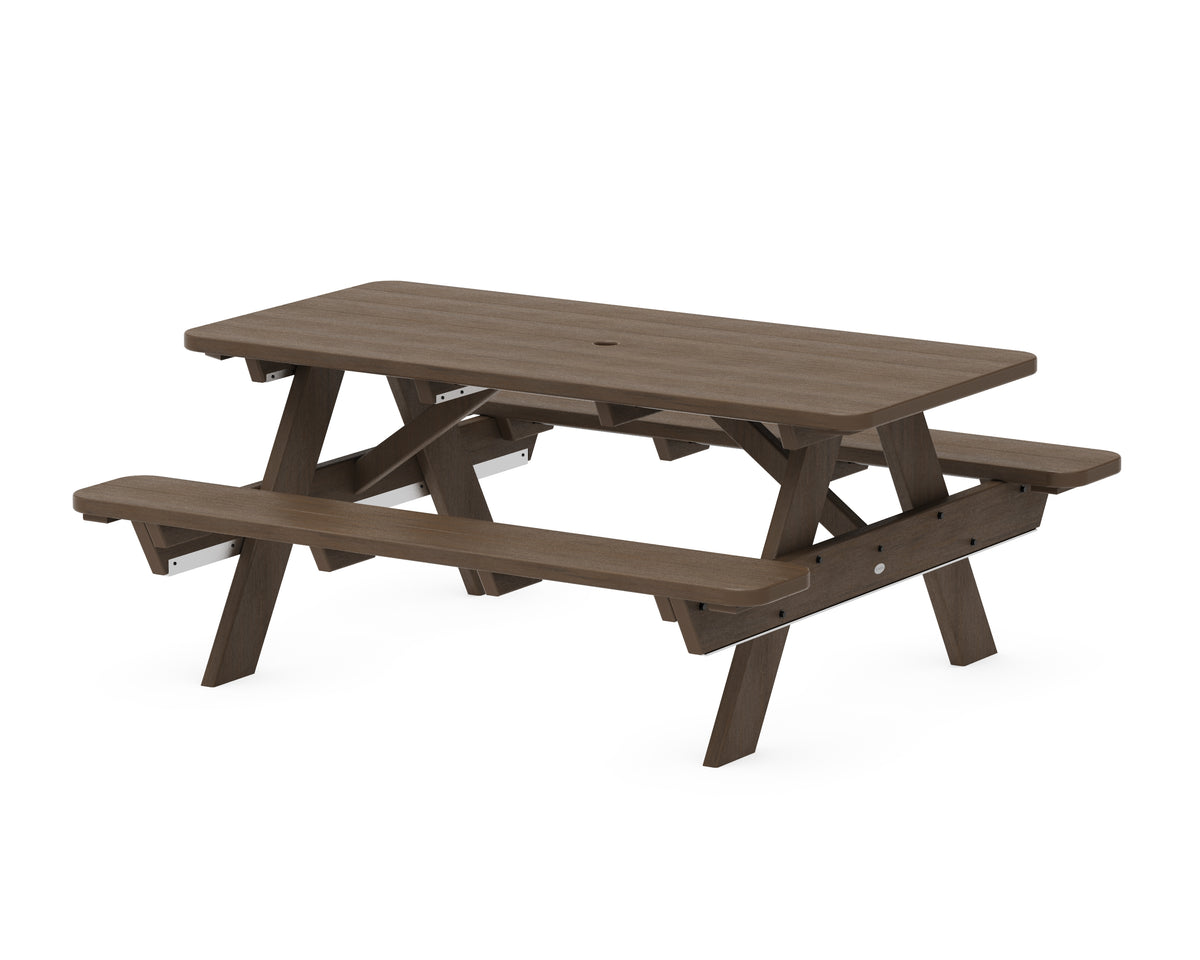 POLYWOOD Park 72" Picnic Table in Kona