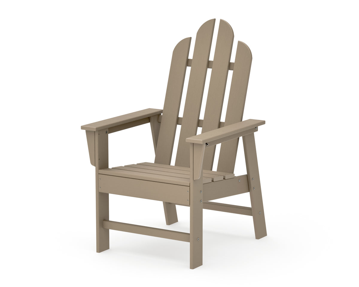 POLYWOOD Long Island Dining Chair in Vintage Sahara