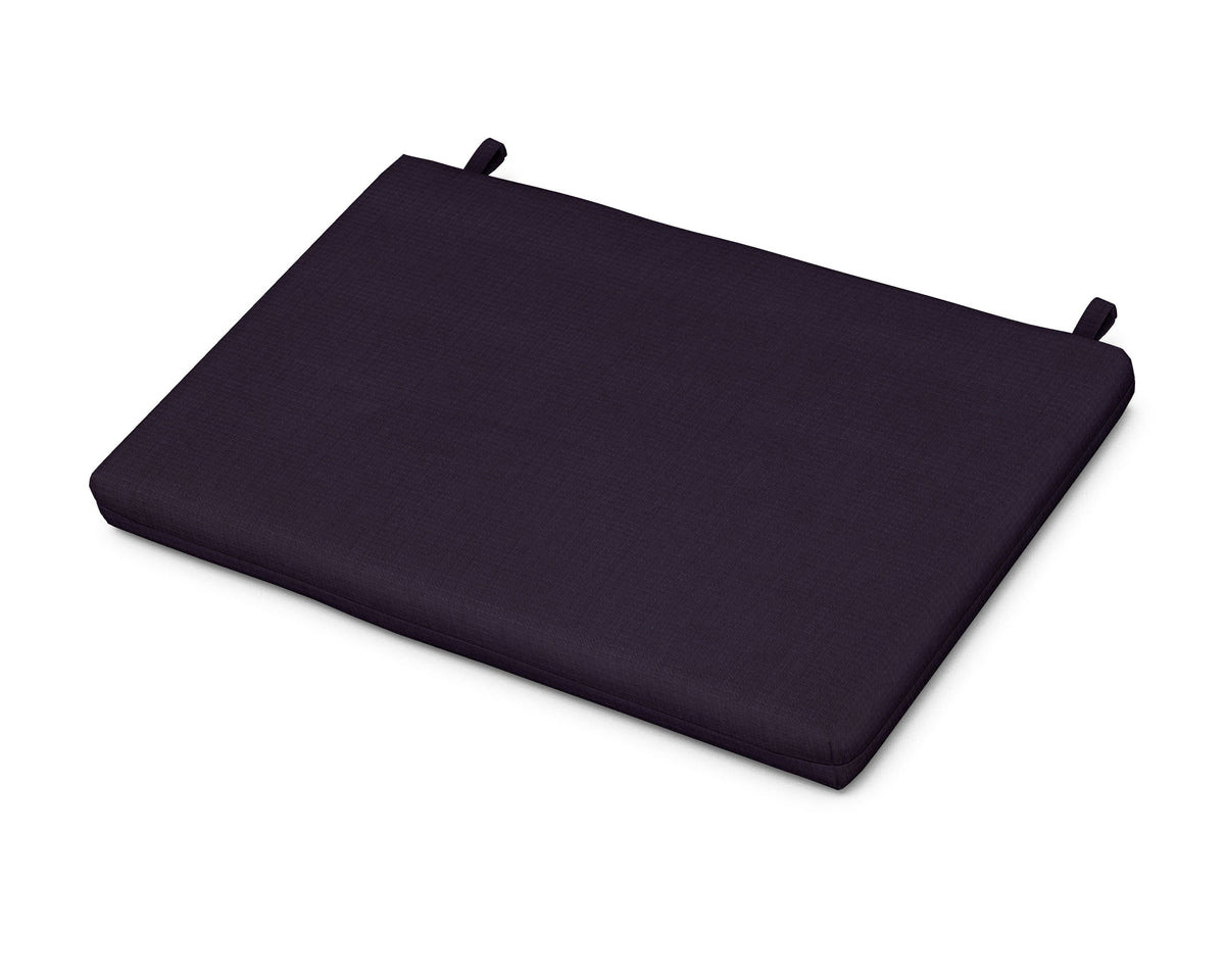 POLYWOOD Eastport Lounge Chair Cushion in Navy Linen