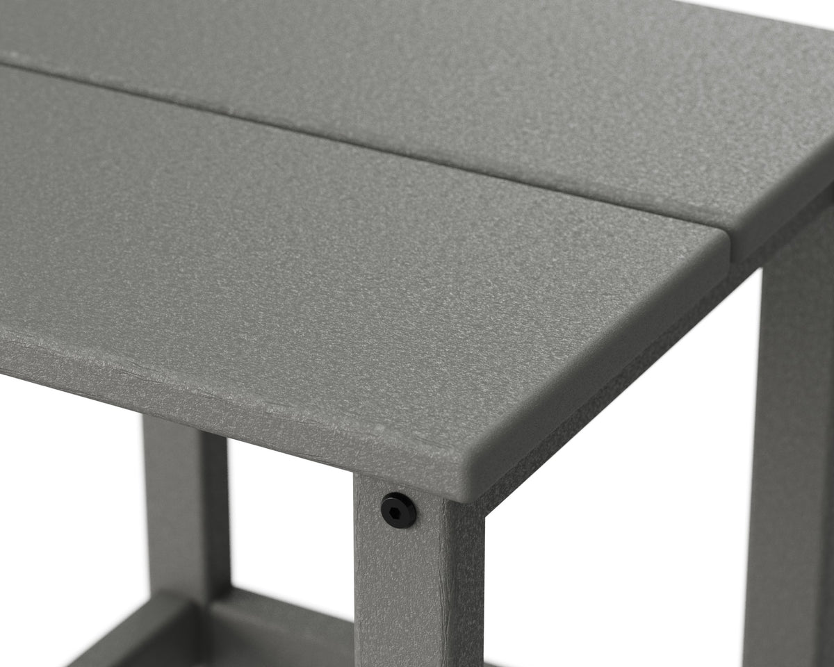 POLYWOOD Studio Square Side Table angle view