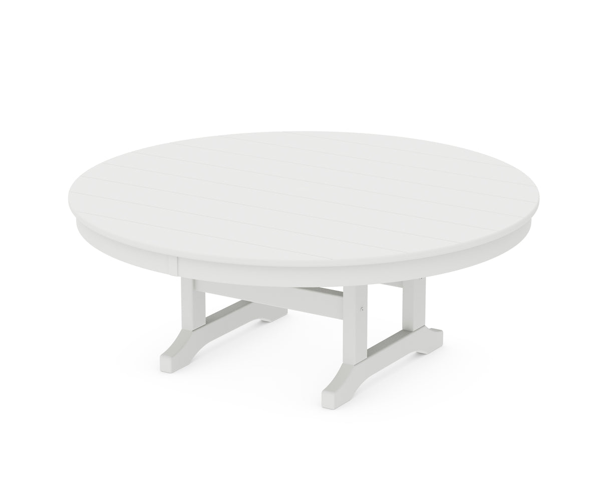POLYWOOD Round 48" Conversation Table in White