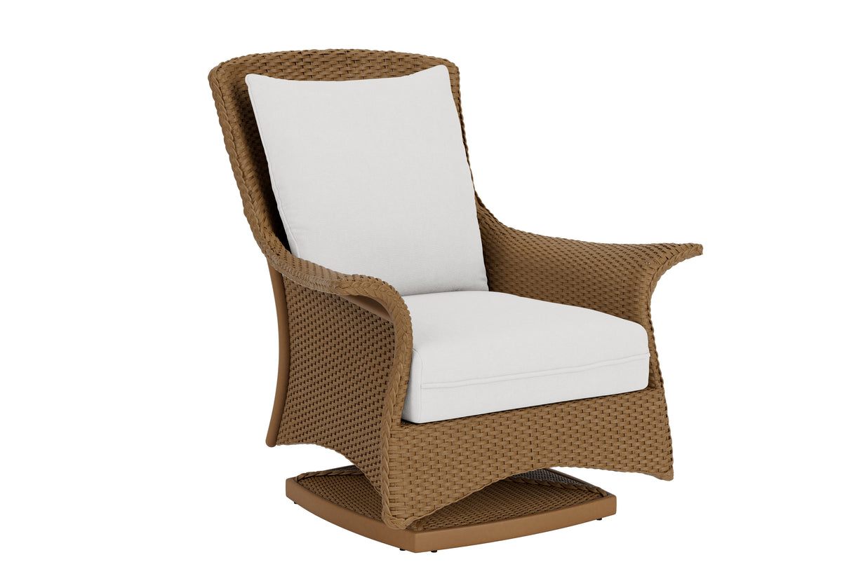 Lloyd Flanders Mandalay Swivel Rocker Lounge Chair, lifestyle photo 4
