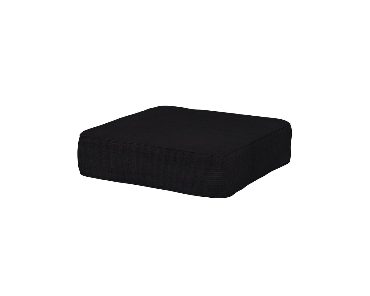 POLYWOOD Ateeva 4000 Ottoman Cushion in Midnight Linen