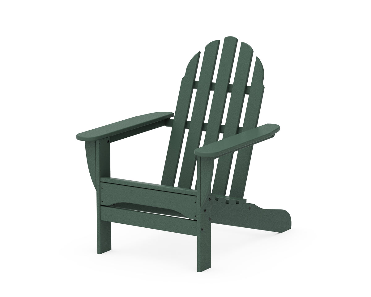 POLYWOOD Classic Adirondack Chair in Green