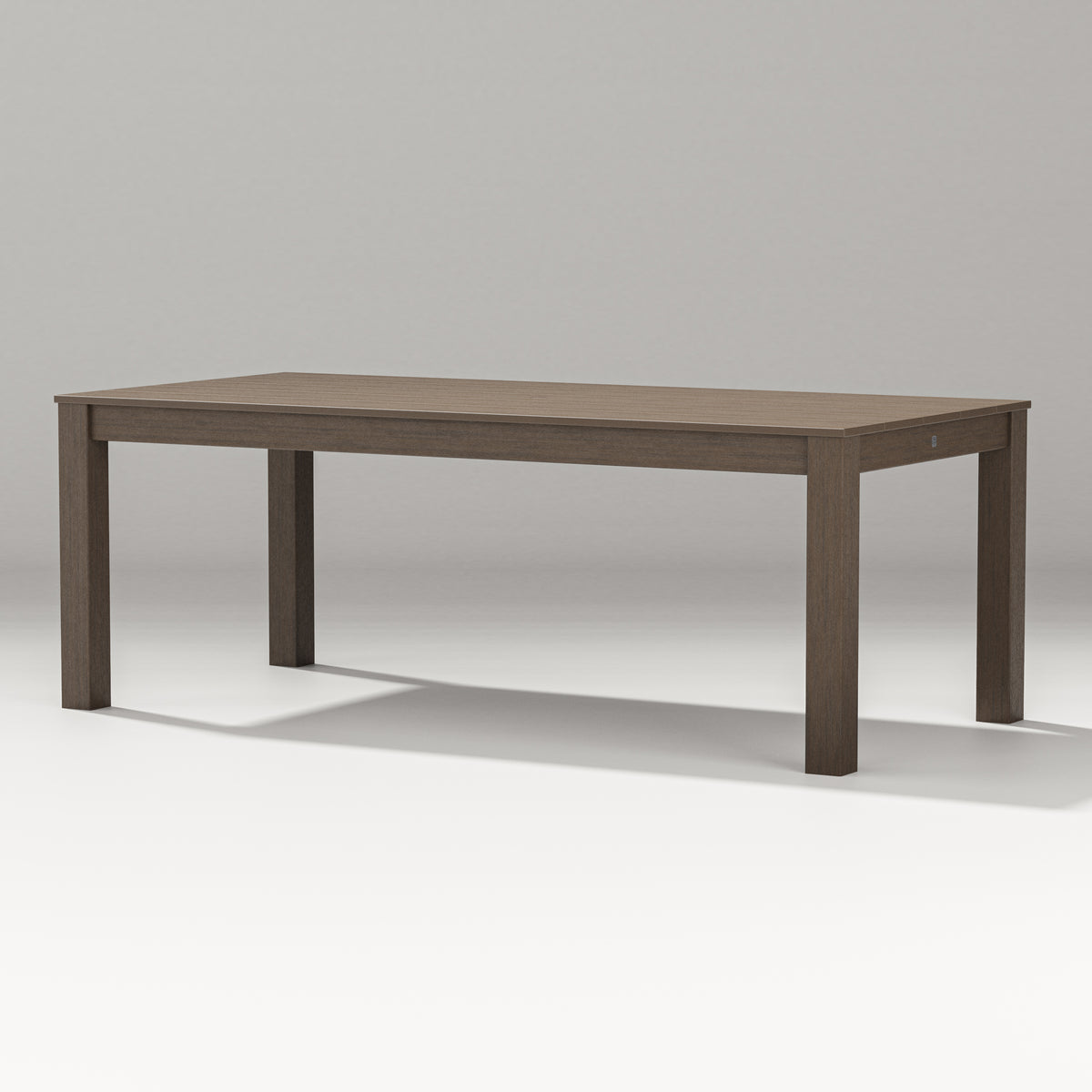 POLYWOOD 84" Parsons Dining Table in Kona