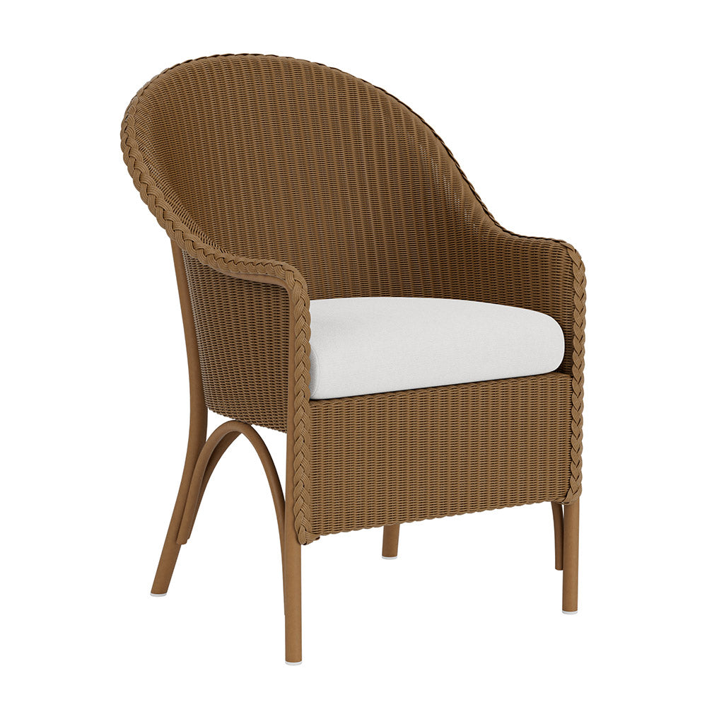 Lloyd Flanders Lloyd Loom Dining Armchair – 1x1 Weave, lifestyle photo 1
