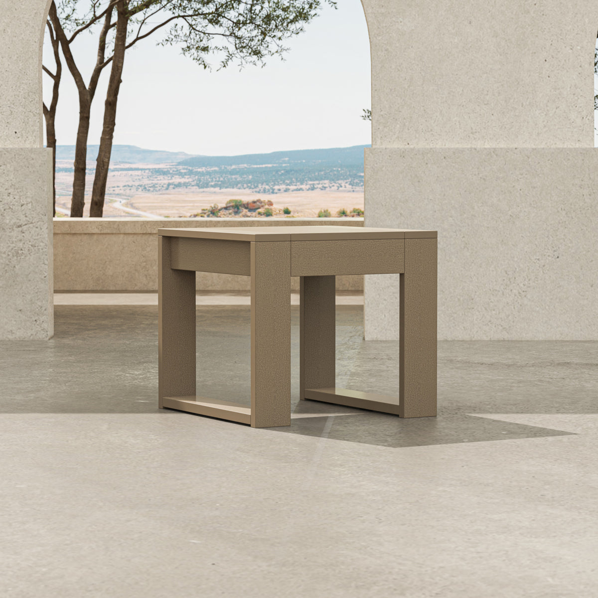 POLYWOOD Latitude End Table lifestyle